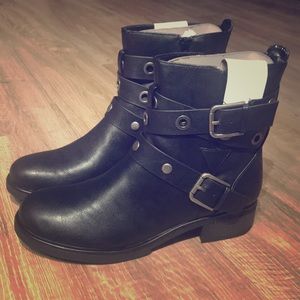 Indigo Rd. Giord Motorcycle Booties BRAND NEW